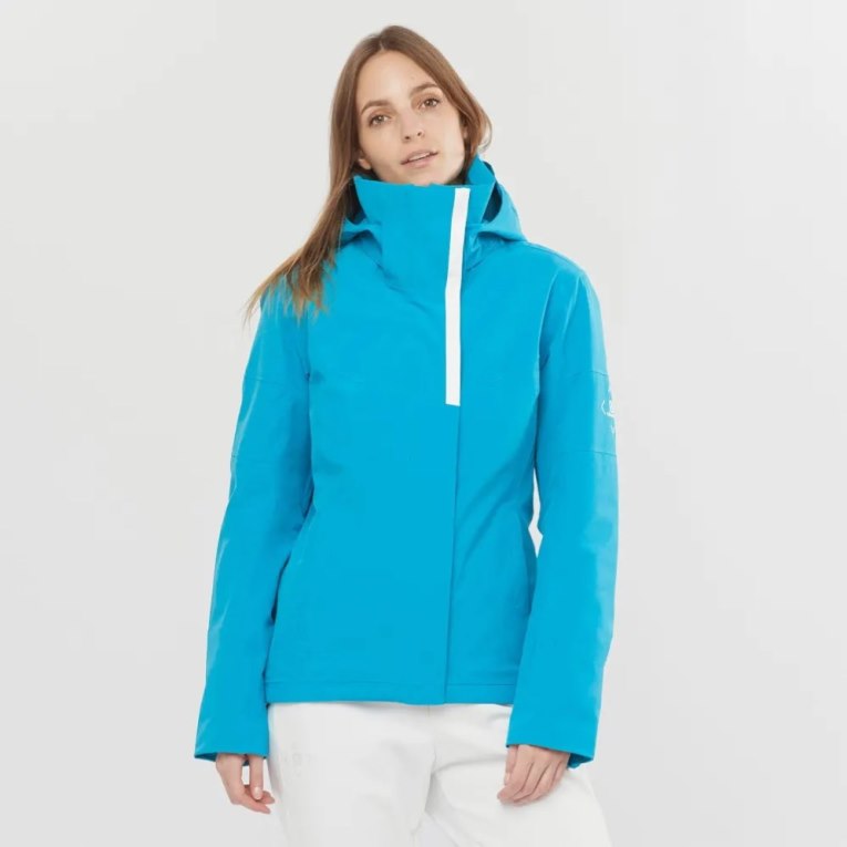 Turquoise Salomon Speed Women\'s Insulated Jackets | PH 56341A